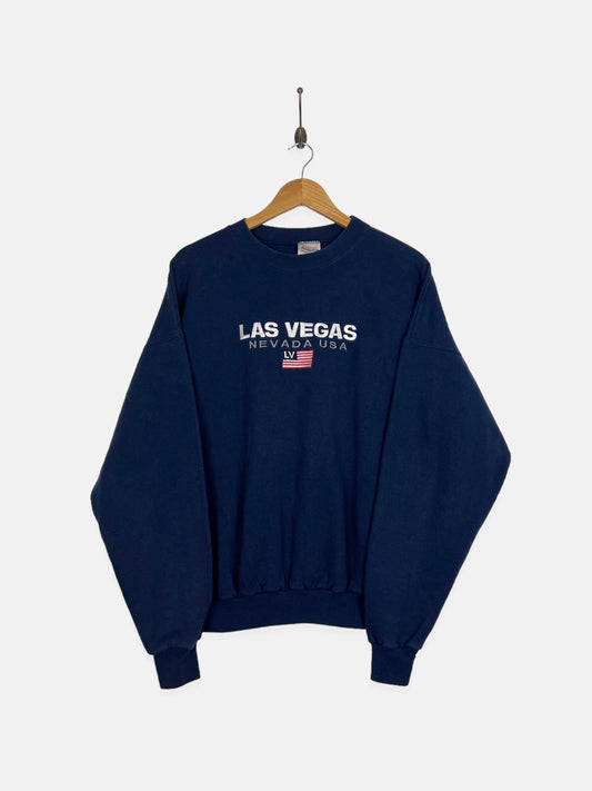 90's Las Vegas Nevada Embroidered Vintage Sweatshirt Size M-L