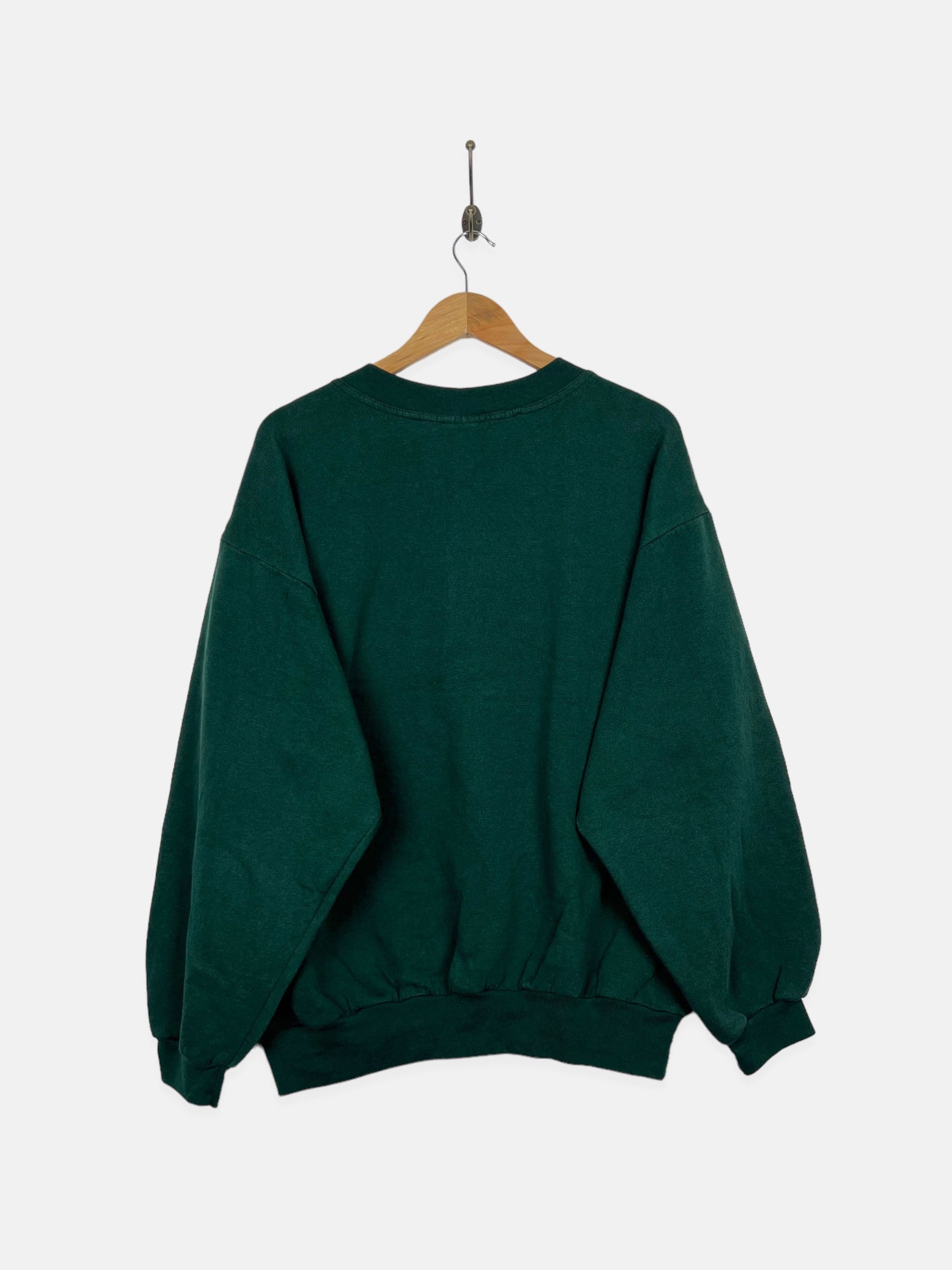 90's Australia Made Embroidered Vintage Sweatshirt Size L-XL