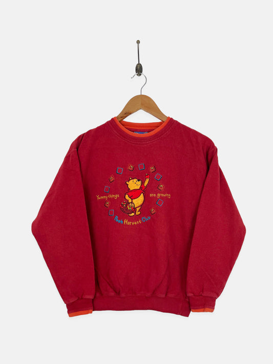 Youth 90's Disney Winnie The Pooh Embroidered Vintage Sweatshirt