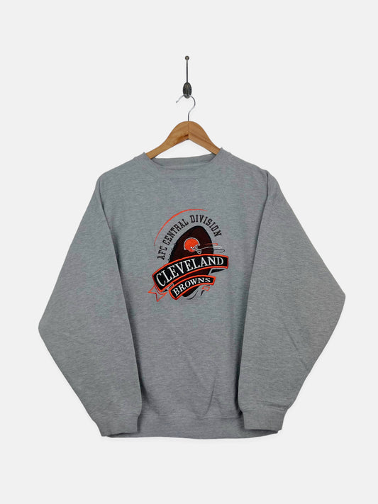 90's Cleveland Browns NFL Embroidered Vintage Sweatshirt Size 12
