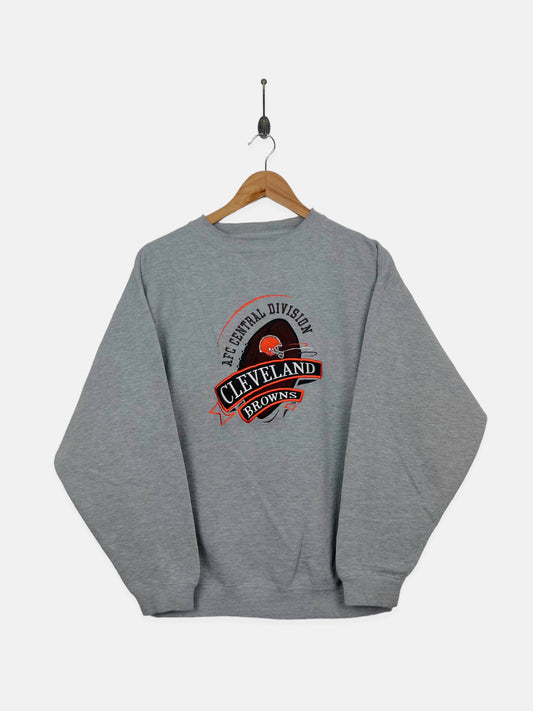 90's Cleveland Browns NFL Embroidered Vintage Sweatshirt Size 12
