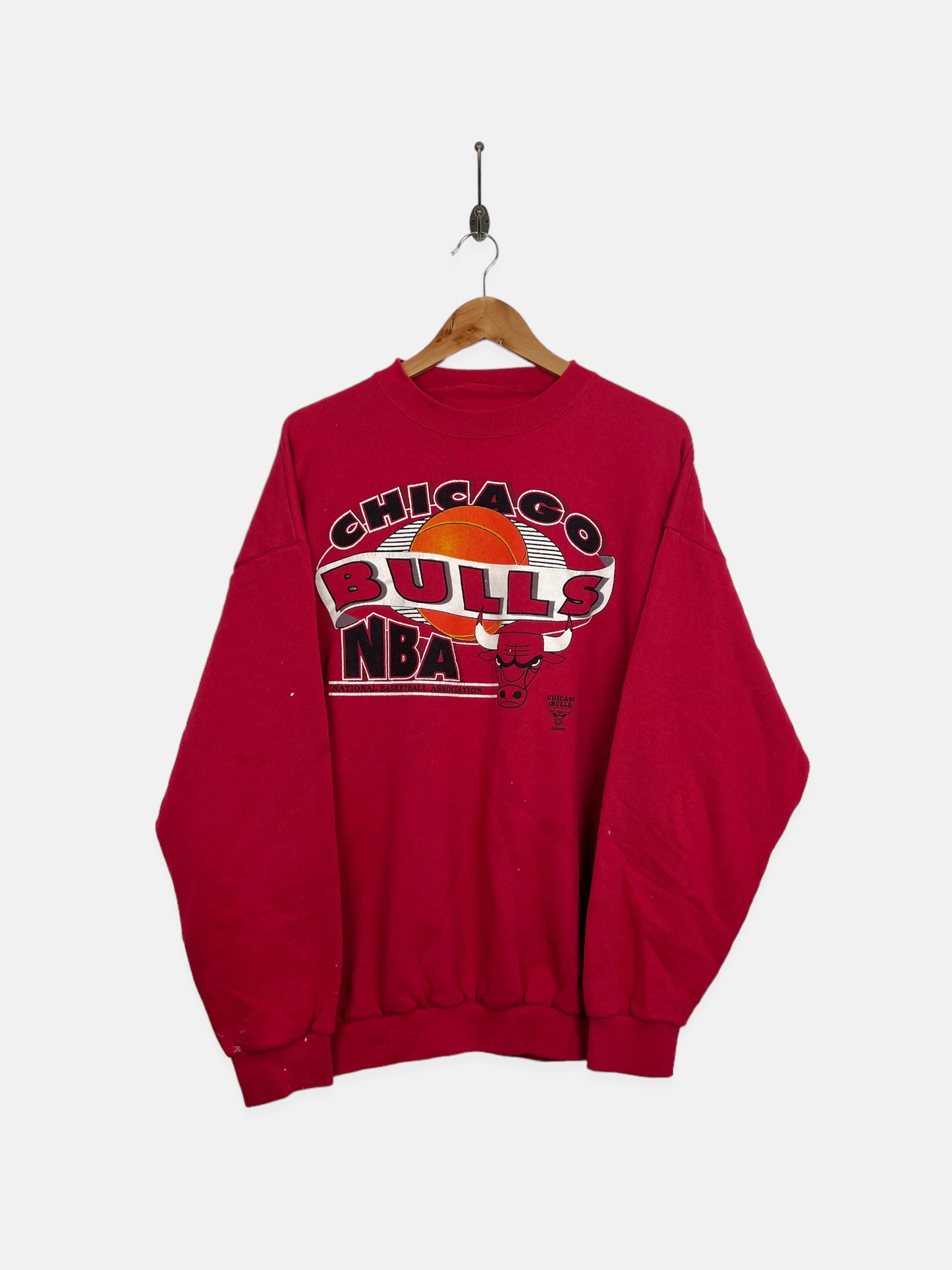 90's Chicago Bulls NBA Vintage Sweatshirt Size L-XL