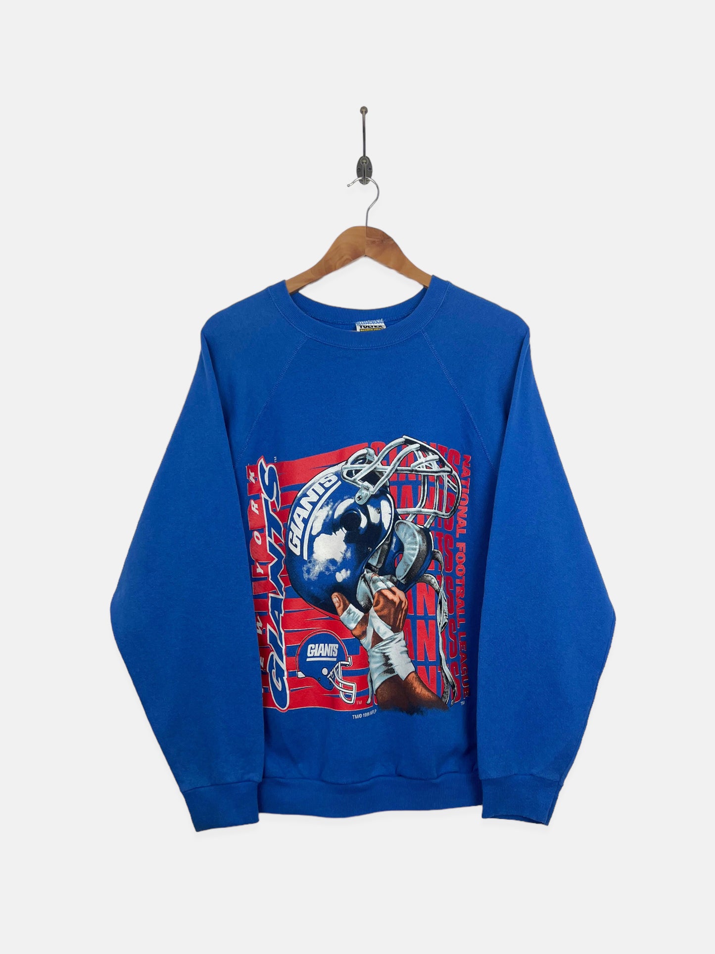 1996 New York Giants NFL USA Made Vintage Sweatshirt Size M