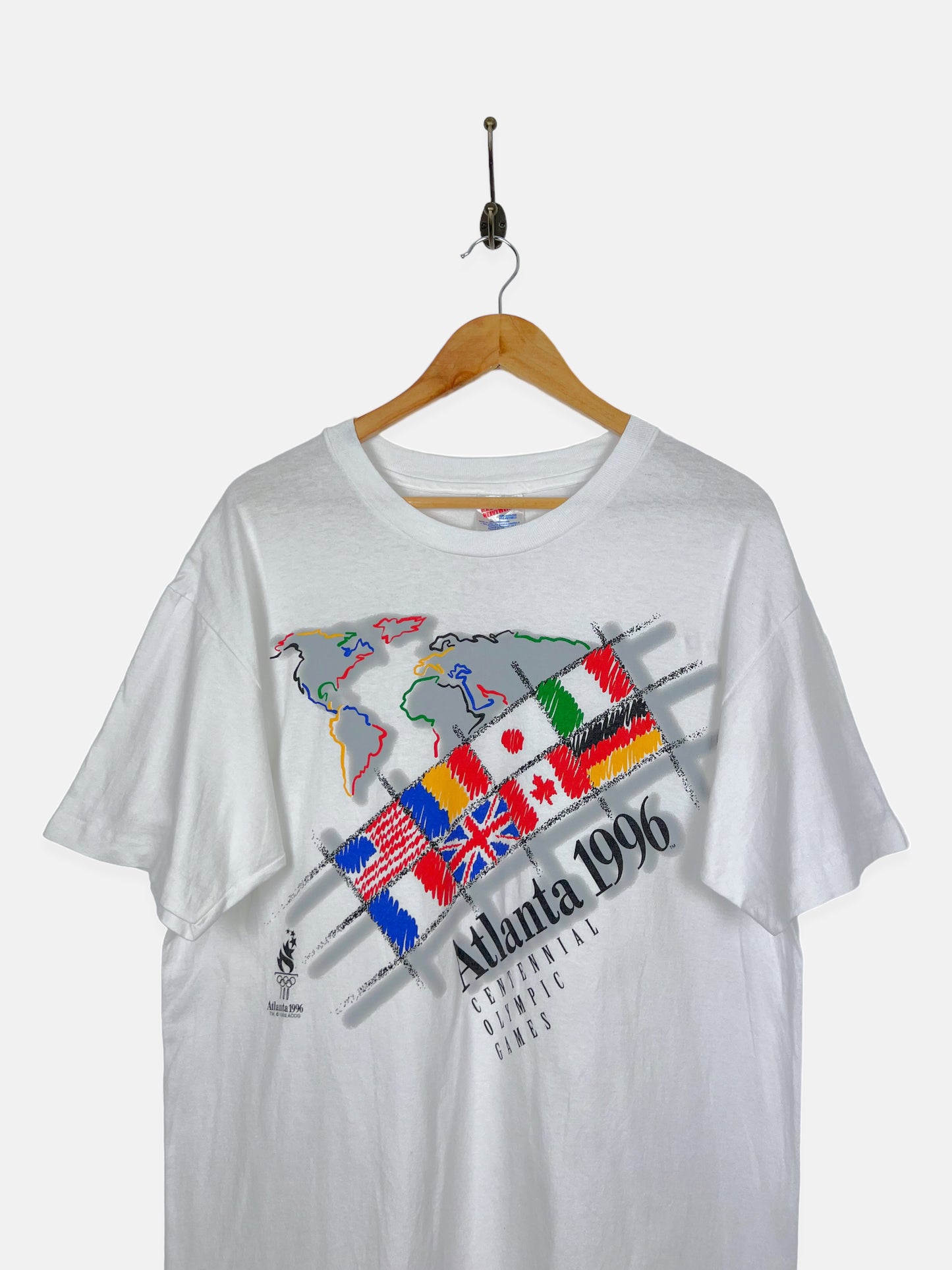 1996 Atlanta Olympics Vintage T-Shirt Size L
