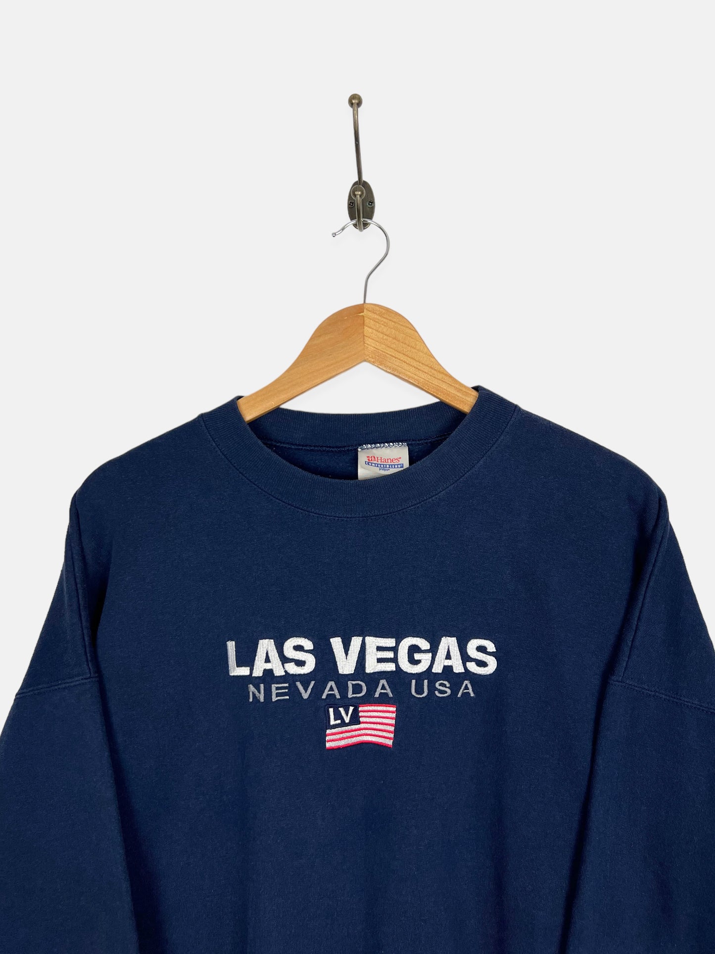 90's Las Vegas Nevada Embroidered Vintage Sweatshirt Size M-L