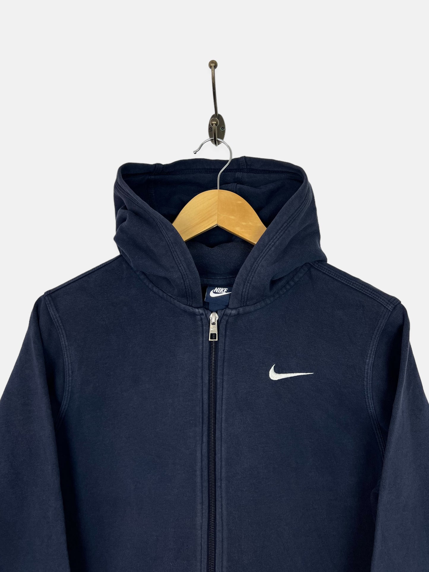 Nike Embroidered Vintage Zip-Up Hoodie Size 6-8