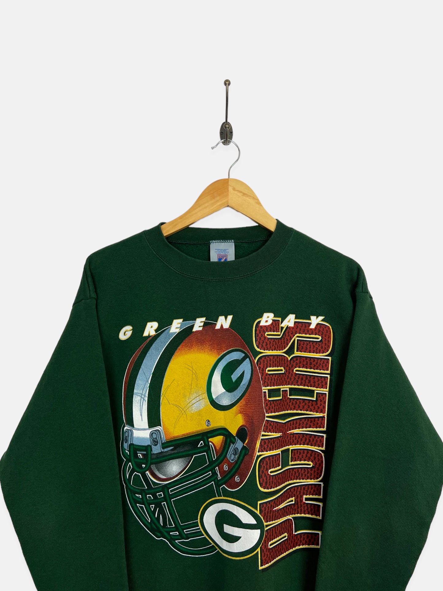 90's Green Bay Packers NFL Vintage Sweatshirt Size 10
