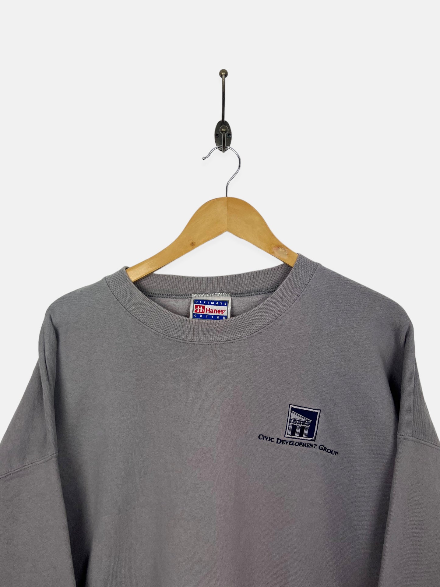 90's Civic Development Group Embroidered Vintage Sweatshirt Size XL-2XL