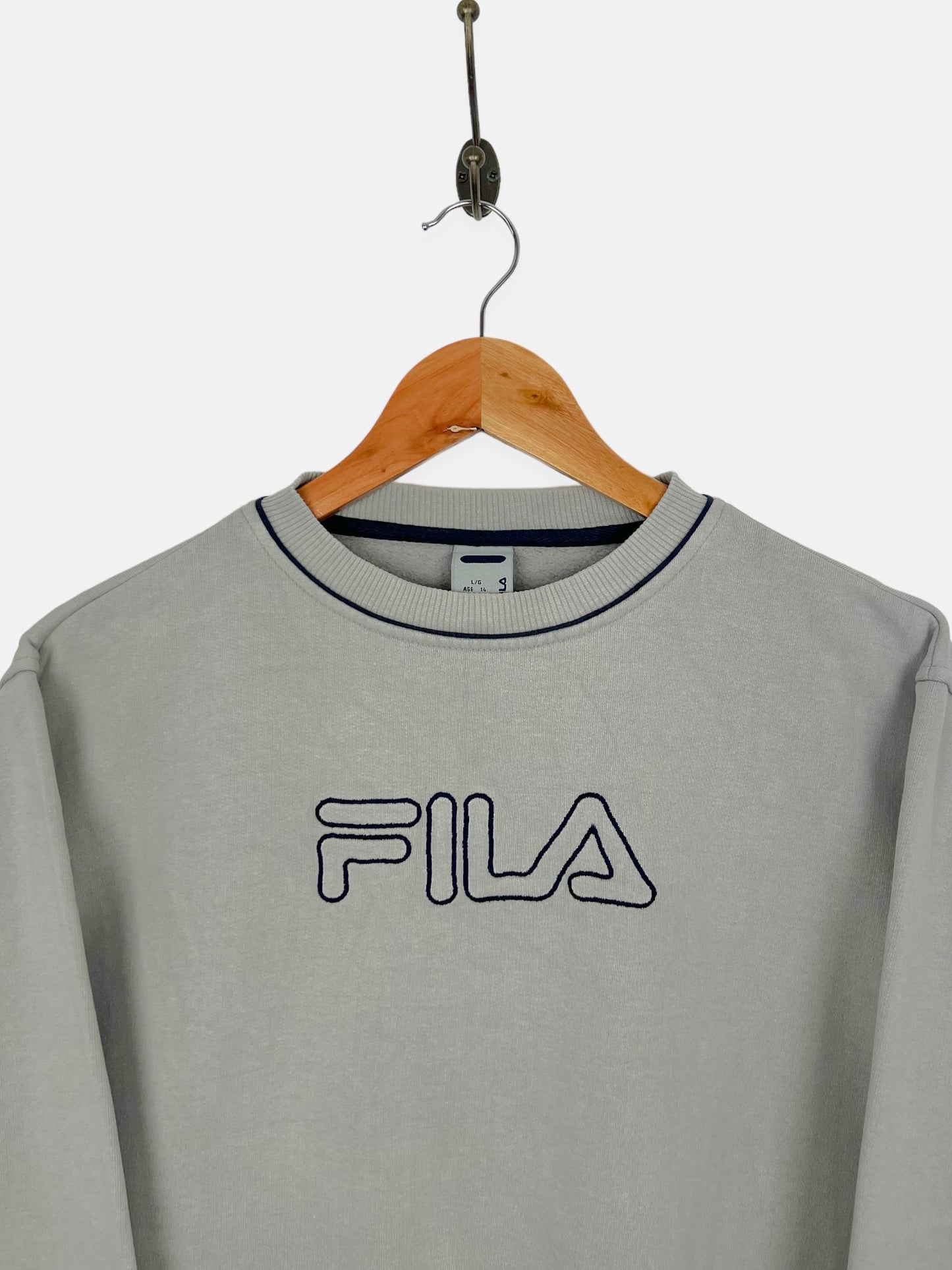 90's Fila Embroidered Vintage Sweatshirt Size 6-8