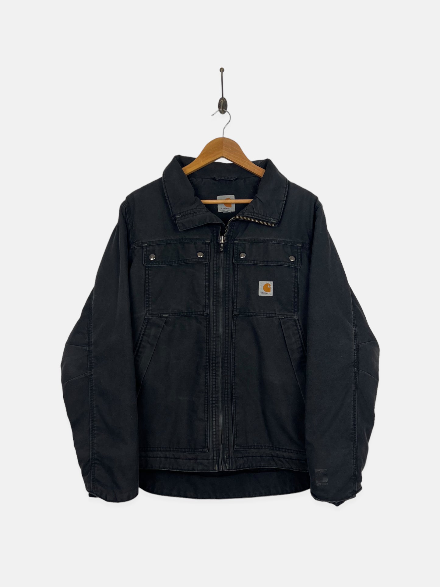 90's Carhartt Heavy Duty Vintage Jacket Size S-M