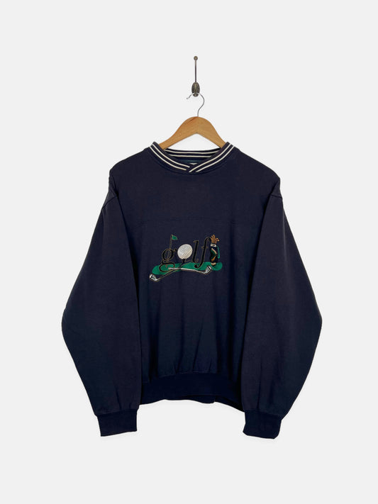 90's Golf Embroidered Vintage Sweatshirt Size 12-14