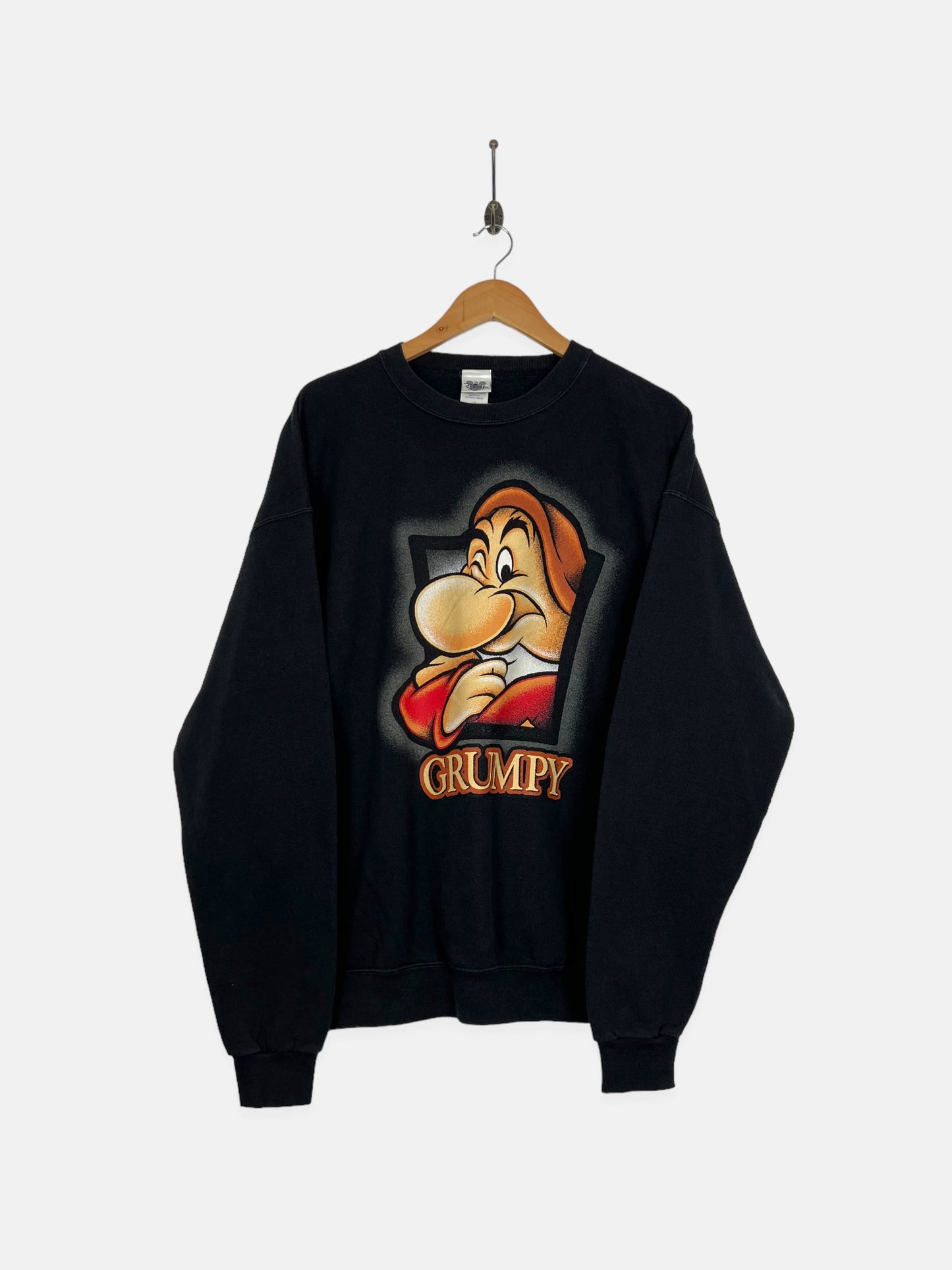 90's Disney Grumpy USA Made Vintage Sweatshirt Size L