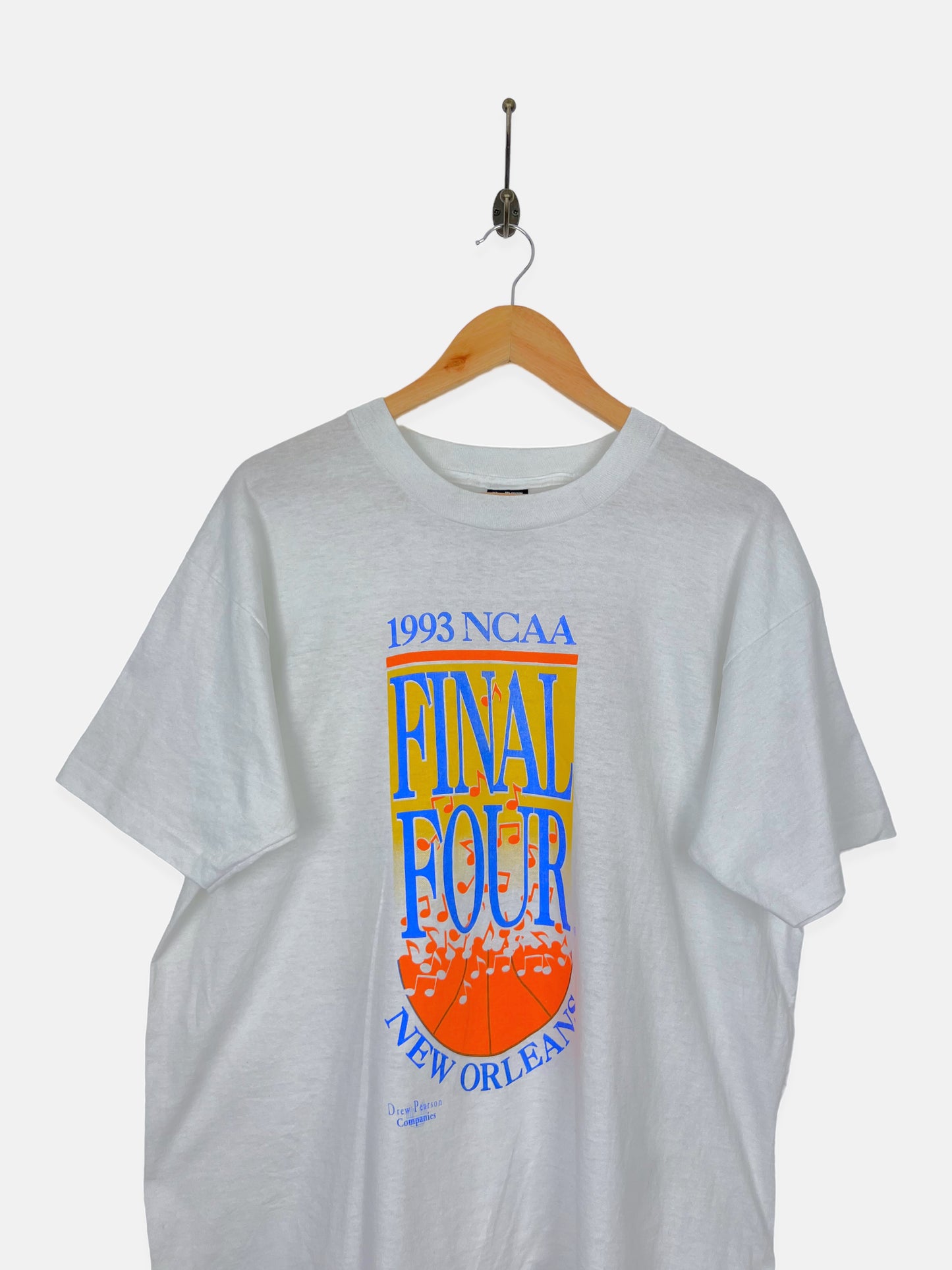 1993 NCAA Kentucky University Wildcats USA Made Vintage T-Shirt Size M-L