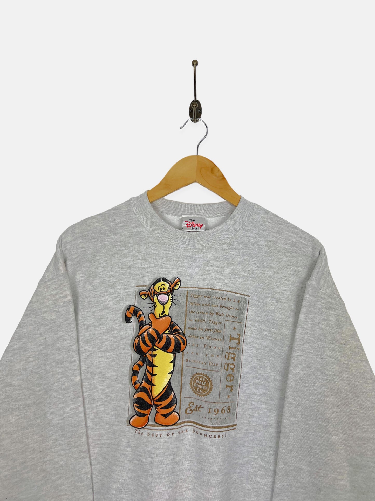 90's Disney Tigger USA Made Vintage Sweatshirt Size 10