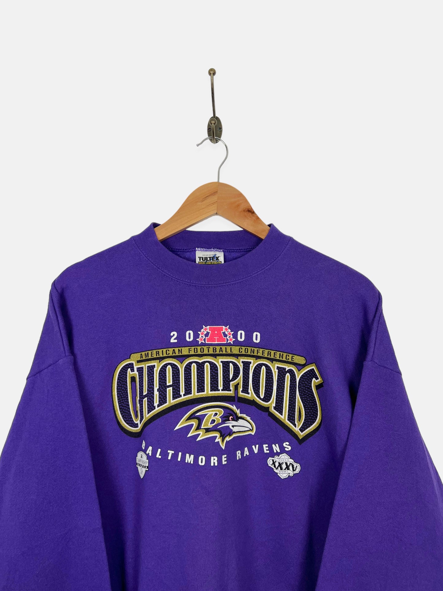 Baltimore Ravens NFL Vintage Sweatshirt Size L