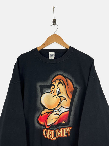90's Disney Grumpy USA Made Vintage Sweatshirt Size L