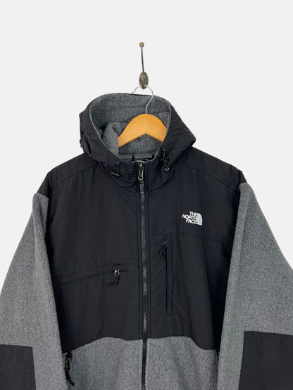 90's The North Face Embroidered Vintage Fleece/Jacket with Hood Size L