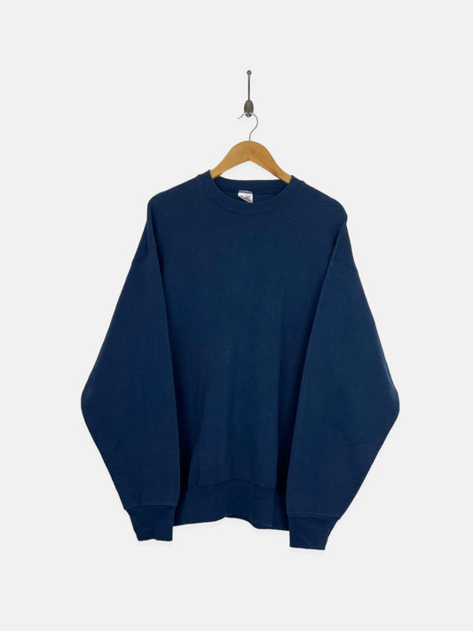 90's Navy USA Made Vintage Sweatshirt Size XL-2XL