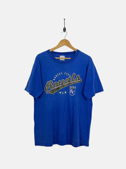 90's Kansas City Royals MLB Vintage T-Shirt Size M-L