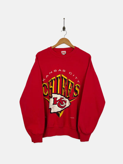 1994 Kansas City Chiefs NFL USA Made Vintage Sweatshirt Size L