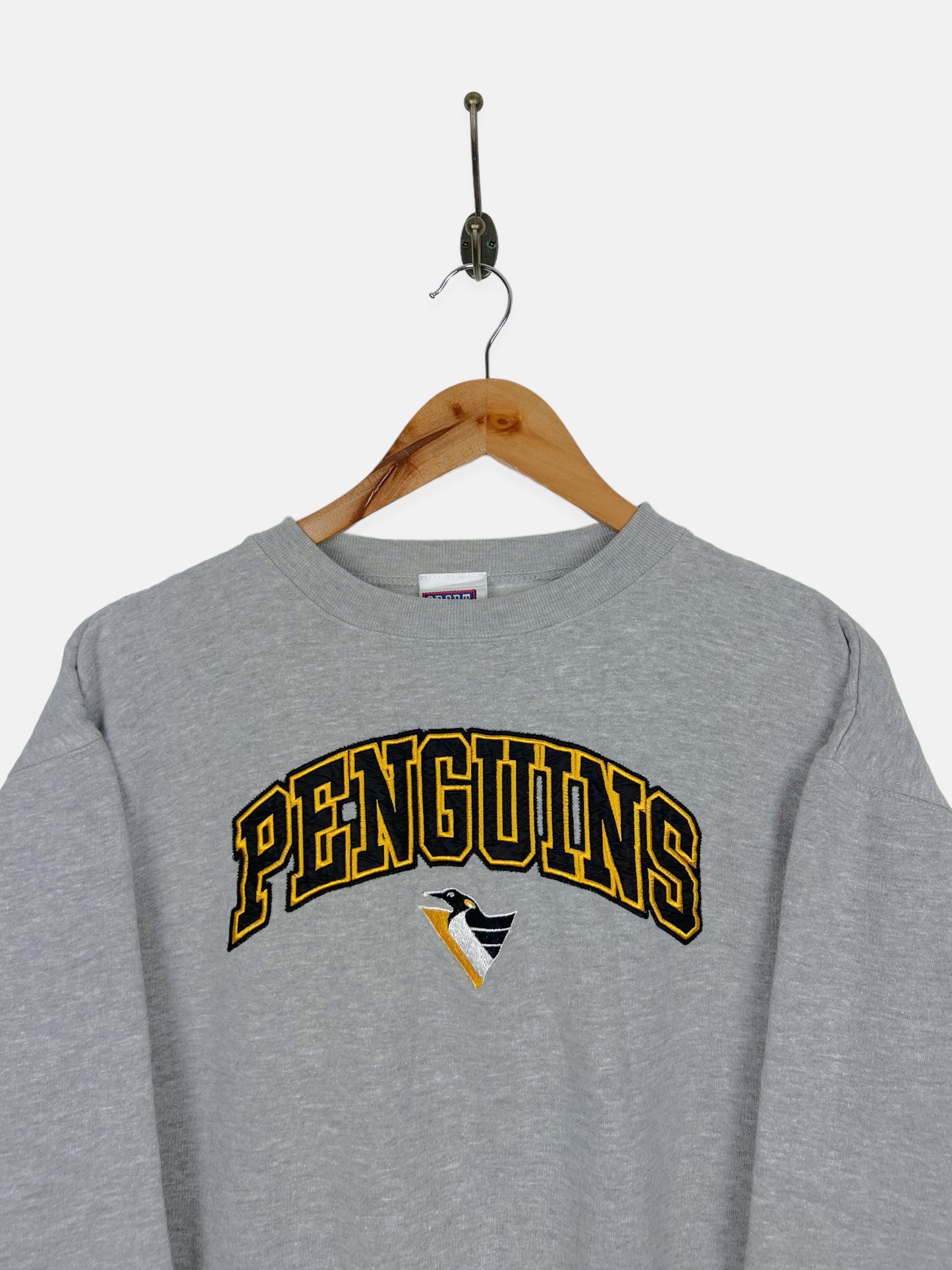90's Pittsburgh Penguins NHL Embroidered Vintage Sweatshirt Size 6