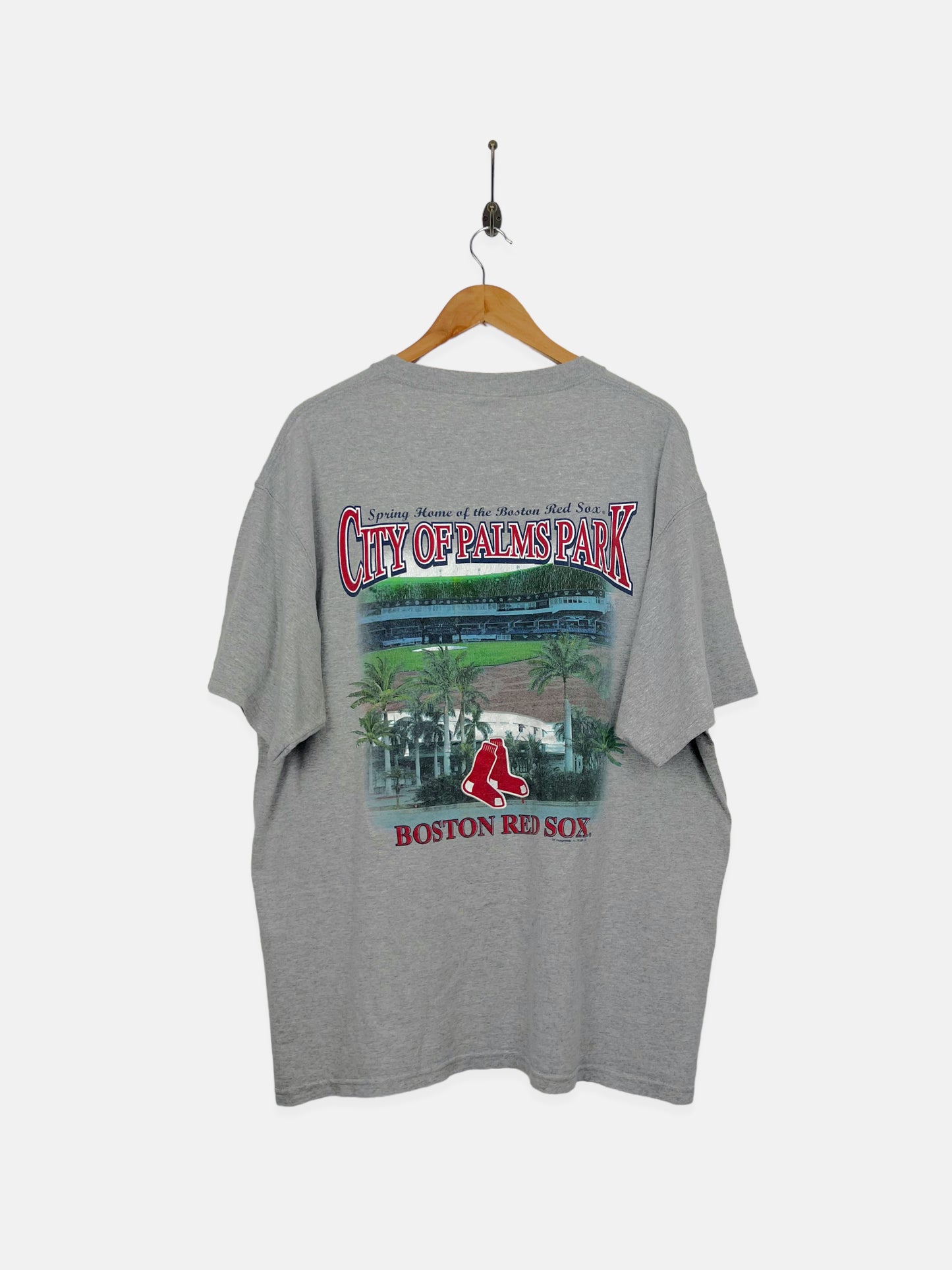 Boston Red Sox City Of Palms Park MLB Vintage T-Shirt Size XL