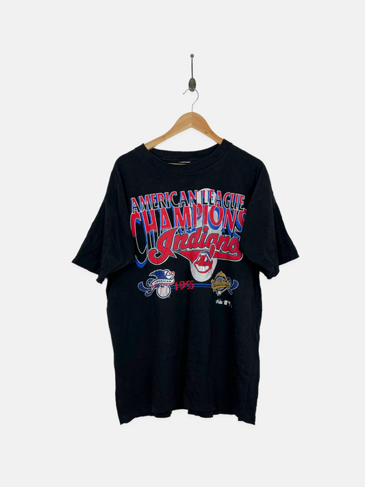 1995 Cleveland Indians MLB Vintage T-Shirt Size L