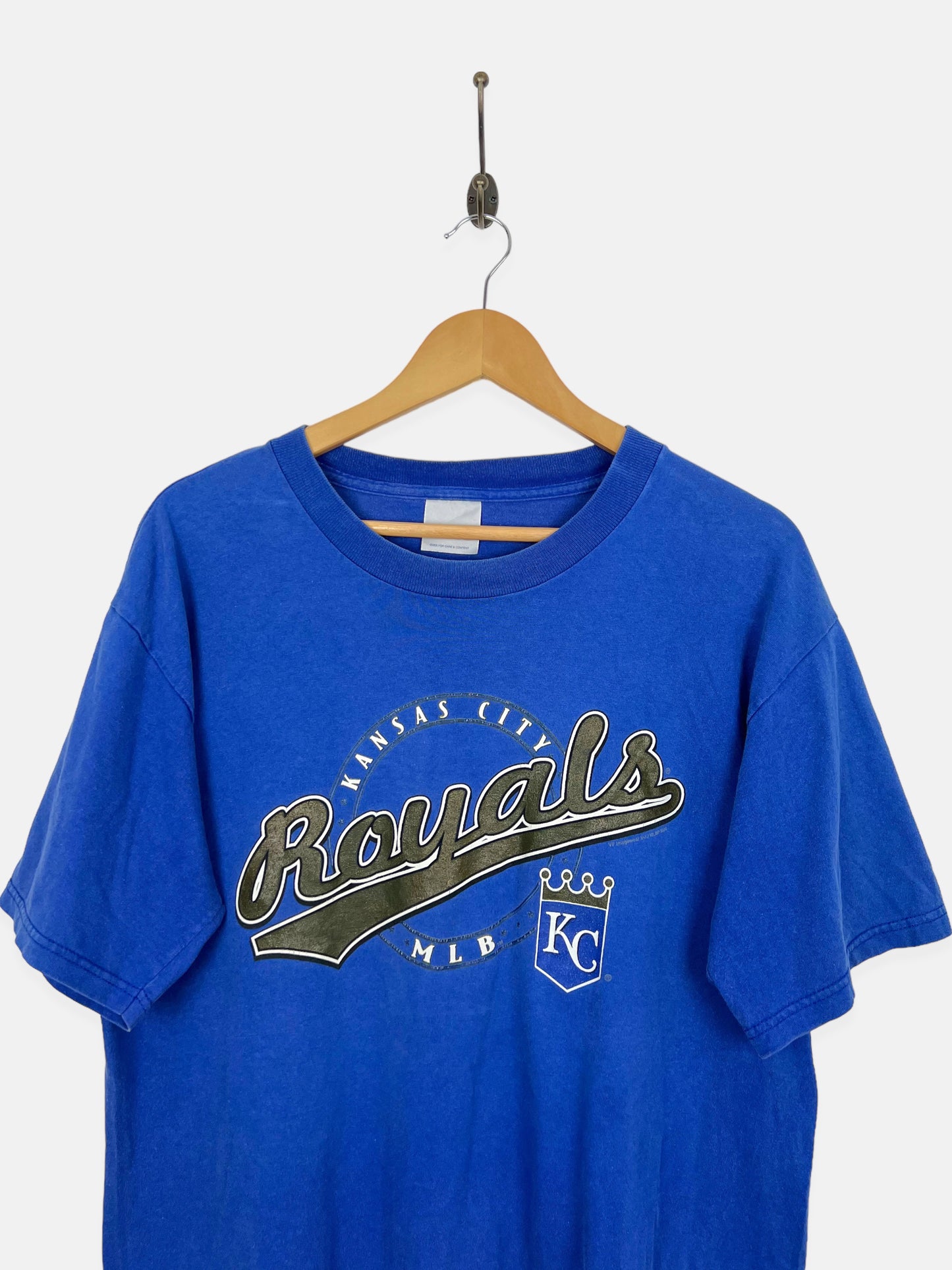 90's Kansas City Royals MLB Vintage T-Shirt Size M-L
