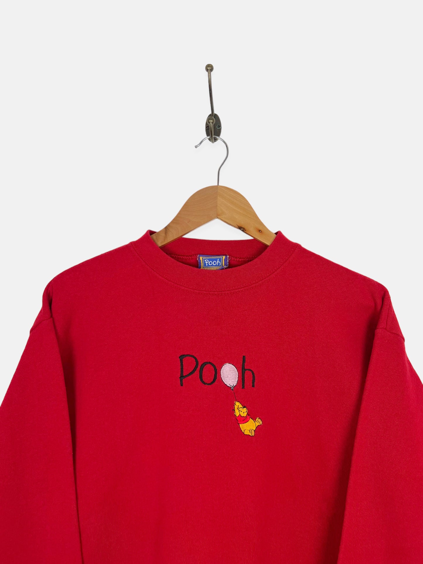 90's Disney Winnie The Pooh Embroidered Vintage Sweatshirt Size 10