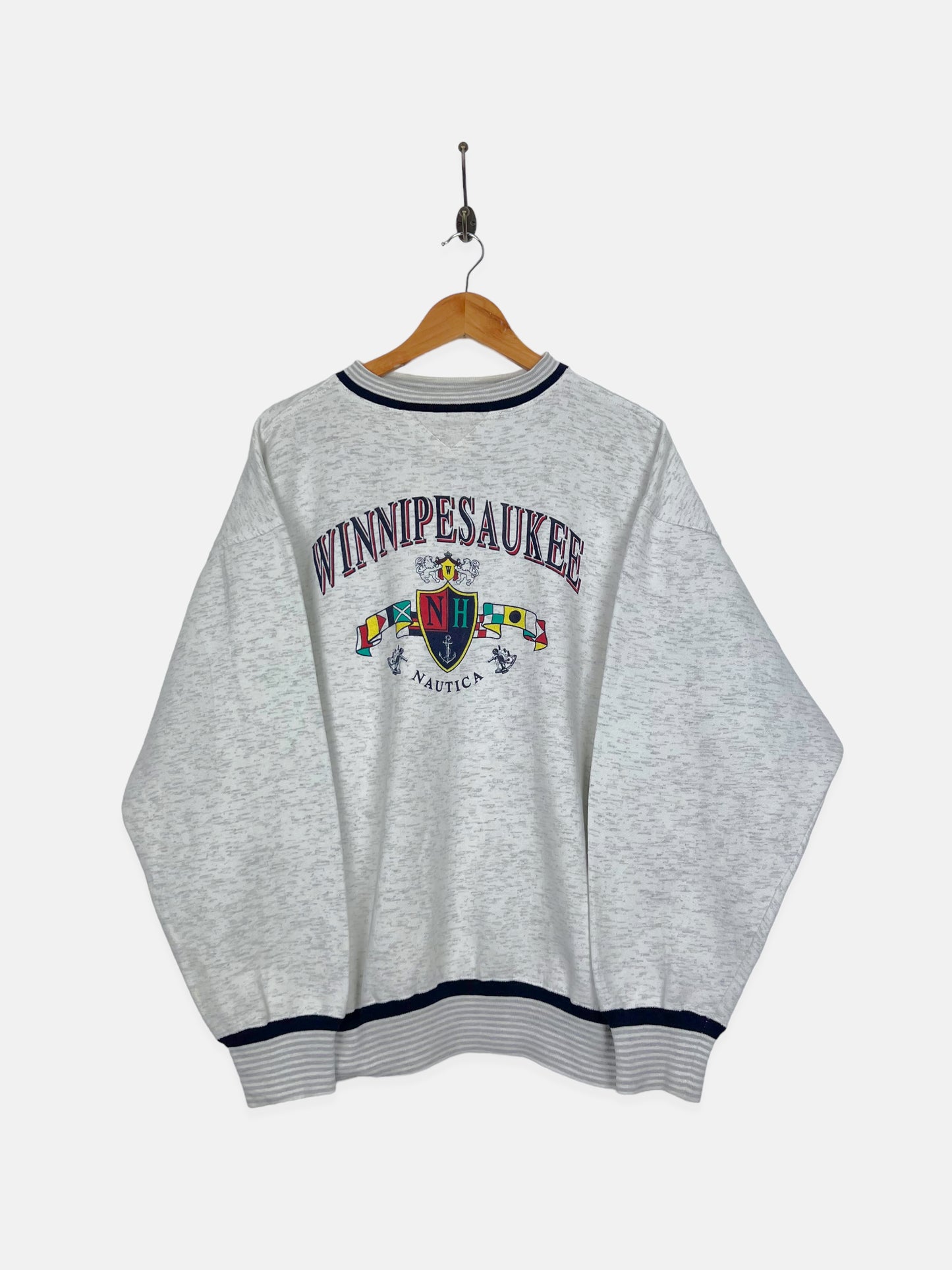 90's Nautica Winnipesaukee Vintage Sweatshirt Size XL