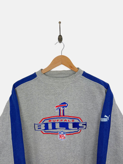90's Buffalo Bills NFL Puma Embroidered Vintage Sweatshirt Size 12-14
