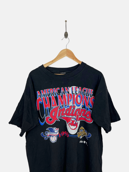 1995 Cleveland Indians MLB Vintage T-Shirt Size L