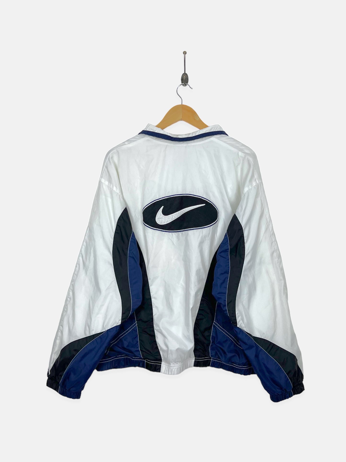 90's Nike Embroidered Windbreaker Jacket Size M