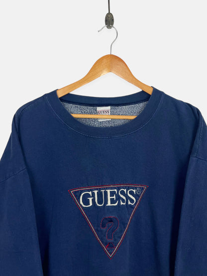 90's Guess Embroidered Vintage Sweatshirt Size 16