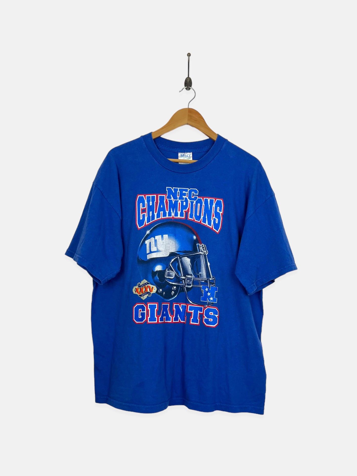NFL Super Bowl New York Giants Vintage T-Shirt Size XL