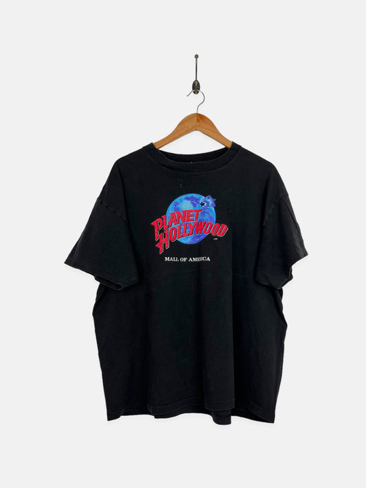 90's Planet Hollywood Mall of America USA Made Vintage T-Shirt Size M