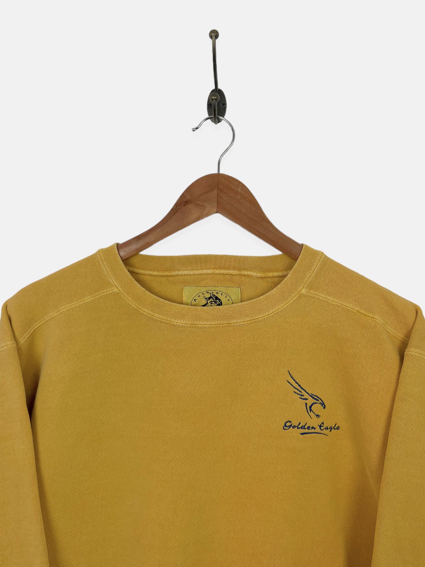 90's Golden Eagle Embroidered Vintage Sweatshirt Size 10-12