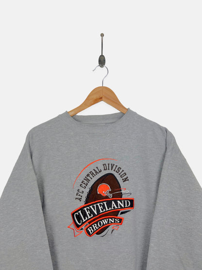 90's Cleveland Browns NFL Embroidered Vintage Sweatshirt Size 12