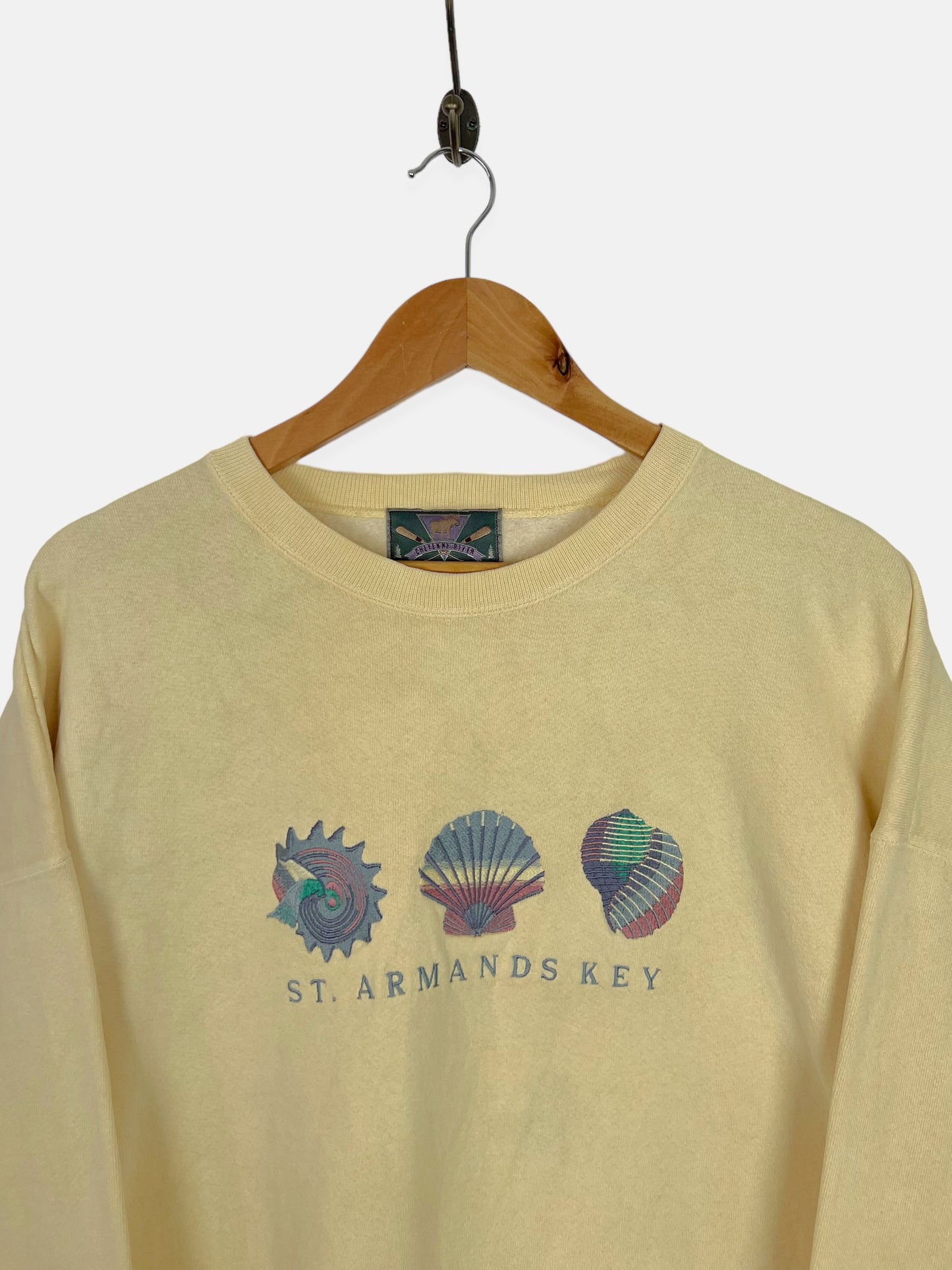 90's St Armands Key USA Made Embroidered Vintage Sweatshirt Size 2XL