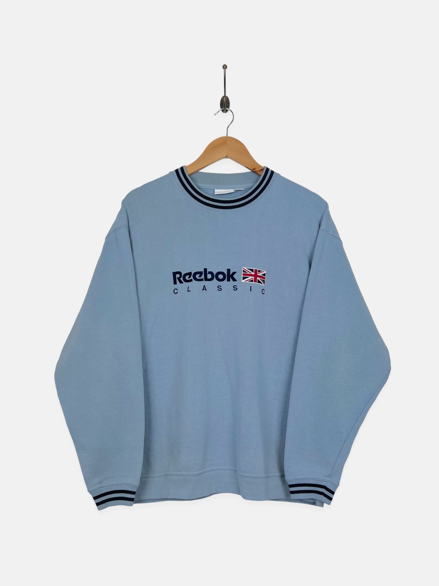 90's Reebok Classic Embroidered Vintage Sweatshirt Size M-L