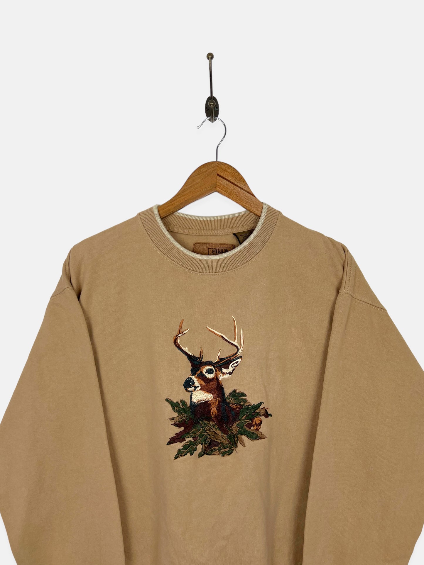 90's Big Buck Embroidered Vintage Sweatshirt Size 12