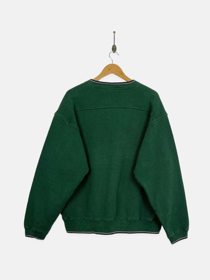 90's Green Heavyweight Vintage Sweatshirt Size L