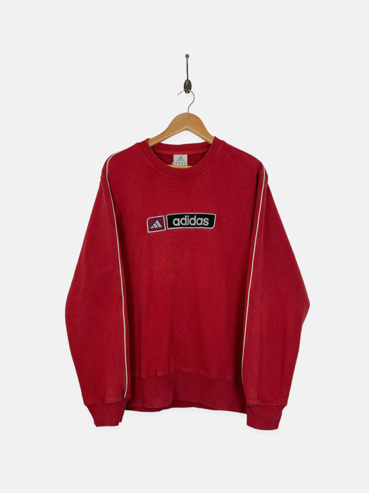 90's Adidas Embroidered Vintage Sweatshirt Size M