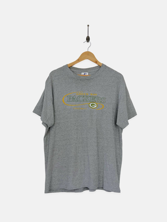 90's Green Bay Packers NFL Embroidered Vintage T-Shirt Size 14-16