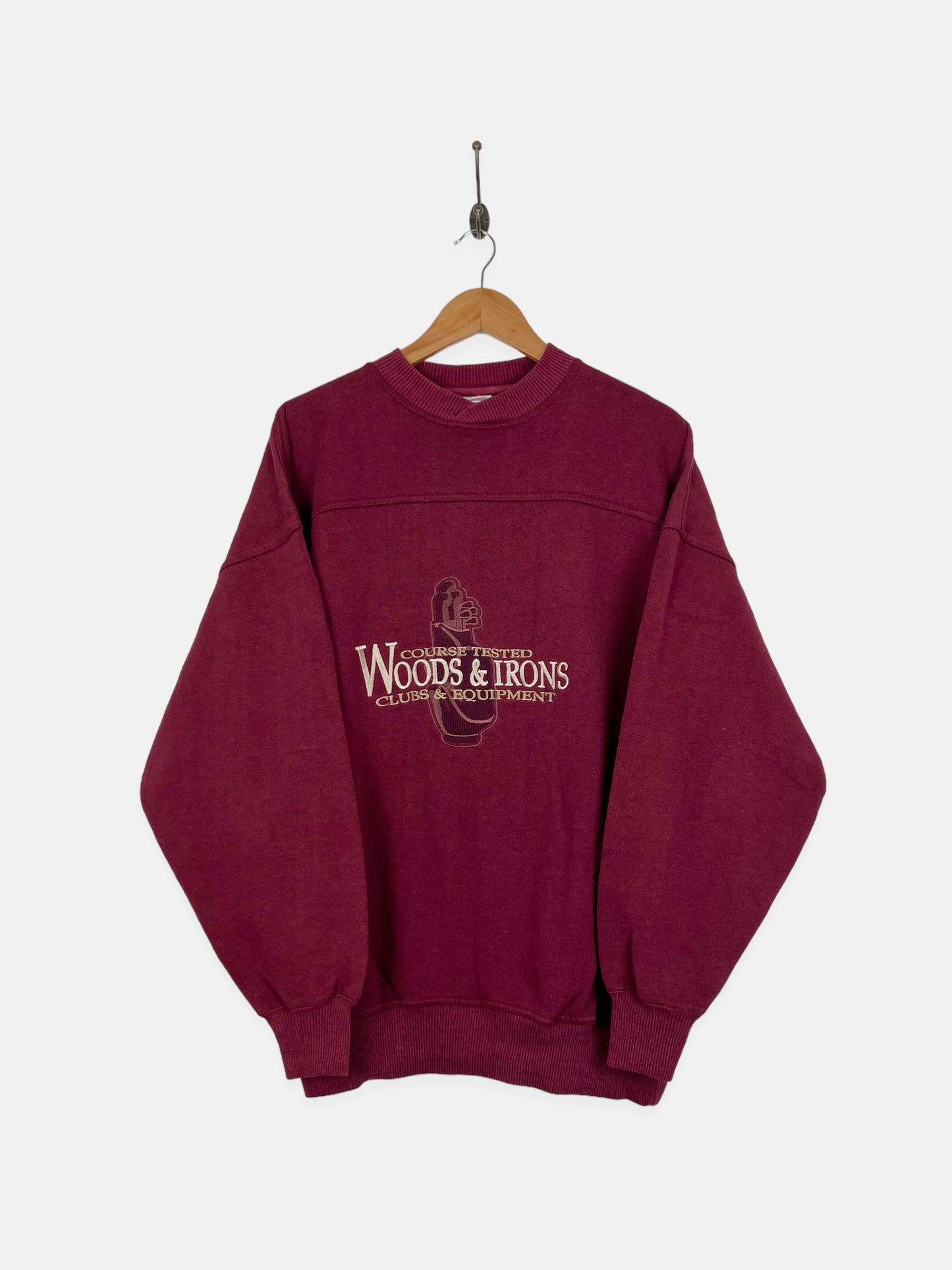 90's Golf Woods & Irons Embroidered Vintage Sweatshirt Size XL