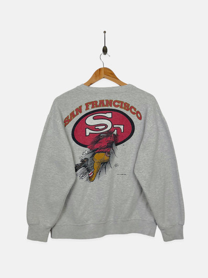 90's San Francisco 49ers NFL USA Made Vintage Sweatshirt Size 8-10
