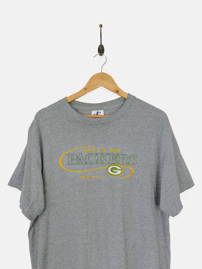 90's Green Bay Packers NFL Embroidered Vintage T-Shirt Size 14-16