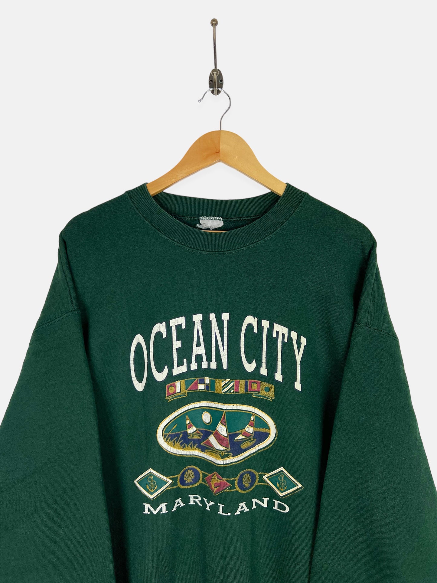 90's Ocean City Maryland Vintage Sweatshirt Size XL