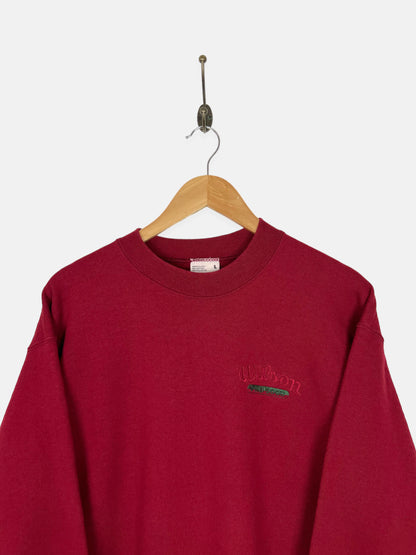 90's Wilson USA Made Embroidered Vintage Sweatshirt Size L-XL
