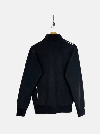 Adidas Embroidered Vintage Quarterzip Sweatshirt Size 6